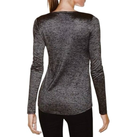 WHBM Black Heather Top - Picture 7 of 7